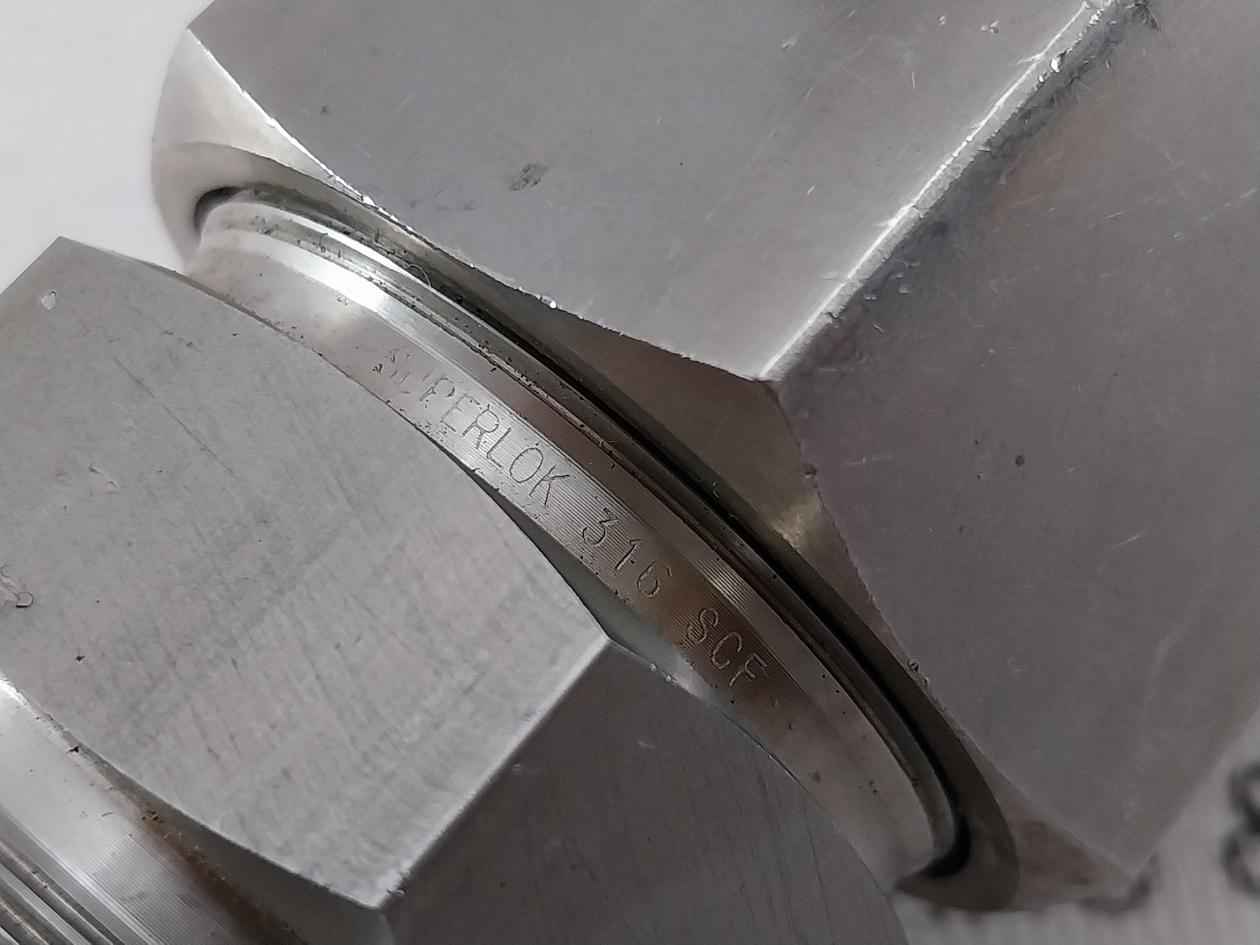 Superlok 316 Scf 1-1/4 S Stainless Steel Tube Fitting