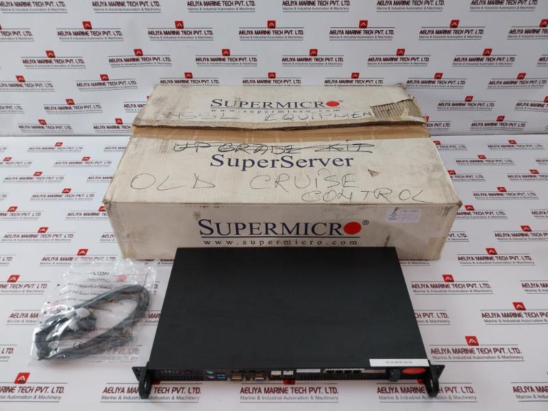 Supermicro Cse-505-203b Rack Mount Server Chassis With Bmc Mac Address