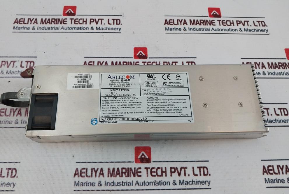 Supermicro Sp382-ts Rackmount Server Rev 3.0