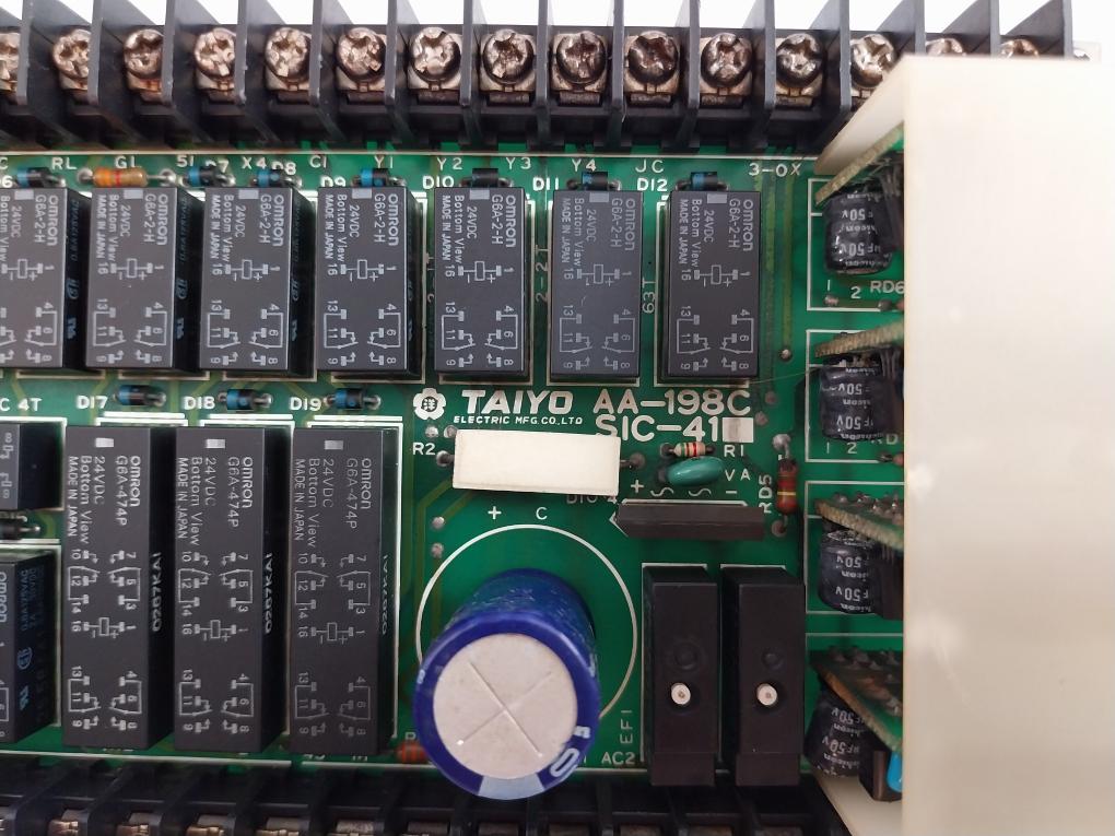 Supply Pump Control Panel Pcb Module Taiyo Aa-198C