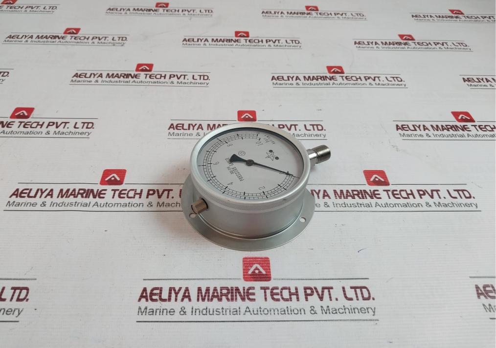 Sus-316 Pressure Gauge 0–10 Bar 1.5 Class Stainless Steel