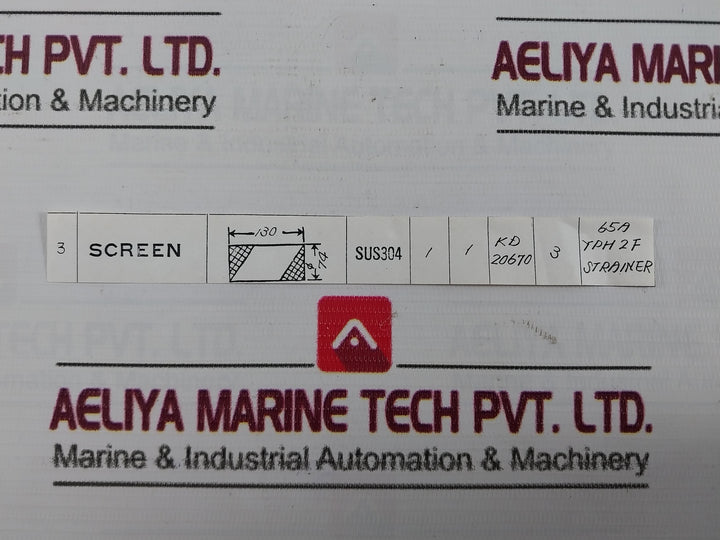 Sus304 Screen Steel Filter 15/10K Stm Reducing Vv