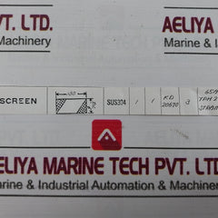 Sus304 Screen Steel Filter 15/10K Stm Reducing Vv