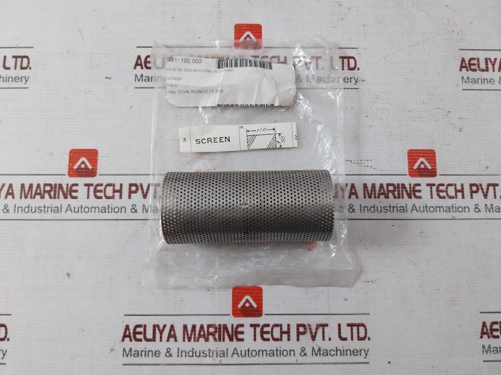 Sus304 Stainless Steel Strainer Screen 631-120.003 40A Y600A Wcbbw