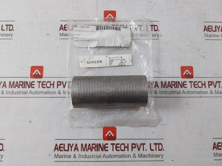 Sus304 Stainless Steel Strainer Screen 631-120.003 40A Y600A Wcbbw