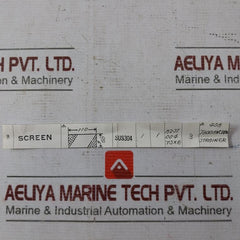 Sus304 Stainless Steel Strainer Screen 631-120.003 40A Y600A Wcbbw