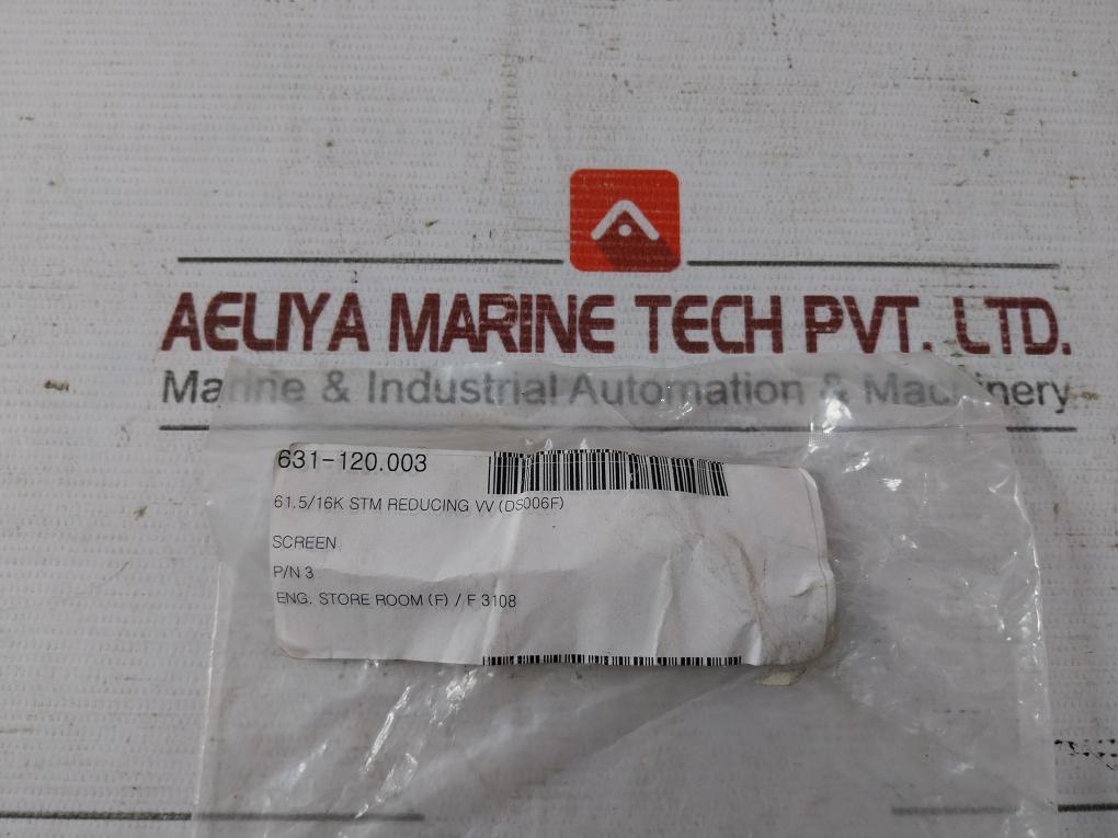 Sus304 Stainless Steel Strainer Screen 631-120.003 40A Y600A Wcbbw