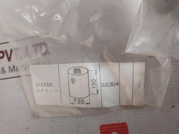 Sus304 Y-strainer Screen