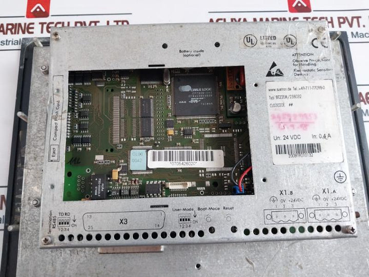 Sutron Bt22Em/238032 Operator Panel 24Vdc