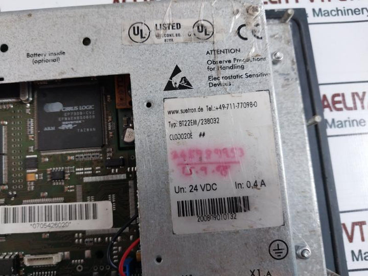 Sutron Bt22Em/238032 Operator Panel 24Vdc