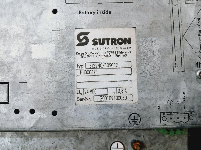 Sutron BT22NC/105032 Operating Terminal 24 VDC 0,8 A
