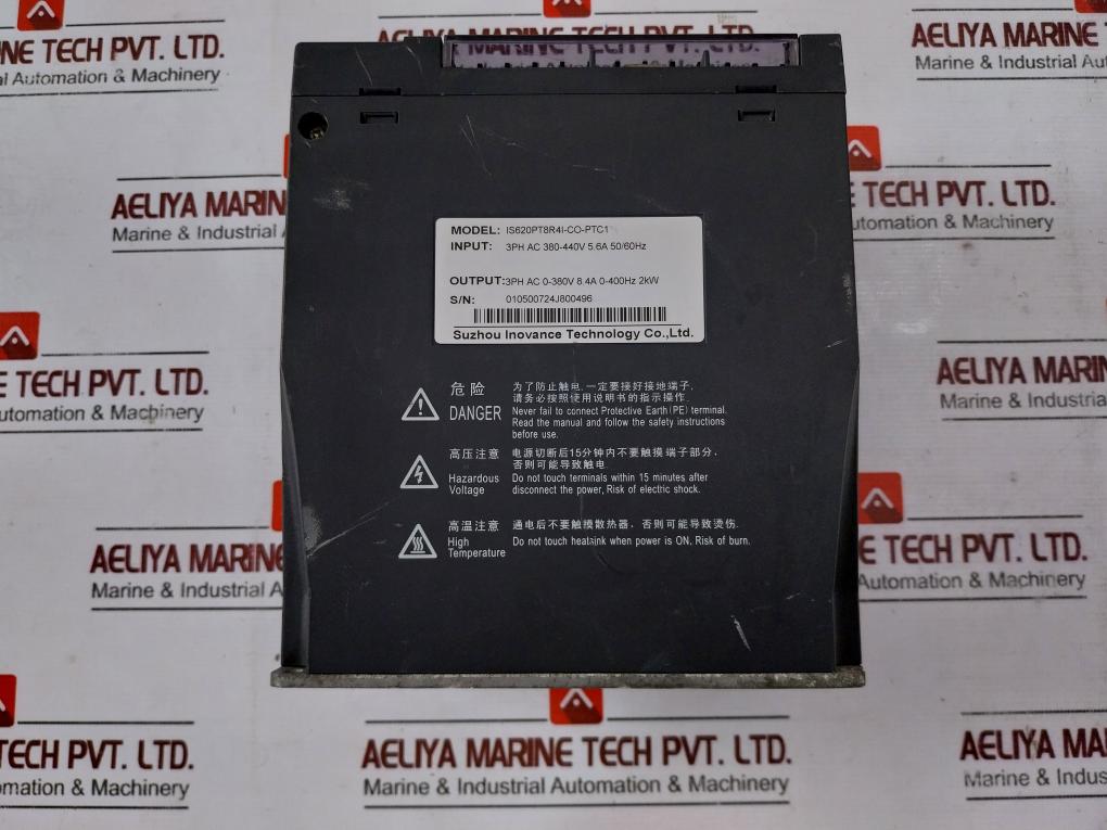 Suzhou Inovance Is620Pt8R4I-co-ptc1 Servo Drive 3-phase Ac380-440V 5.6A 50/60Hz