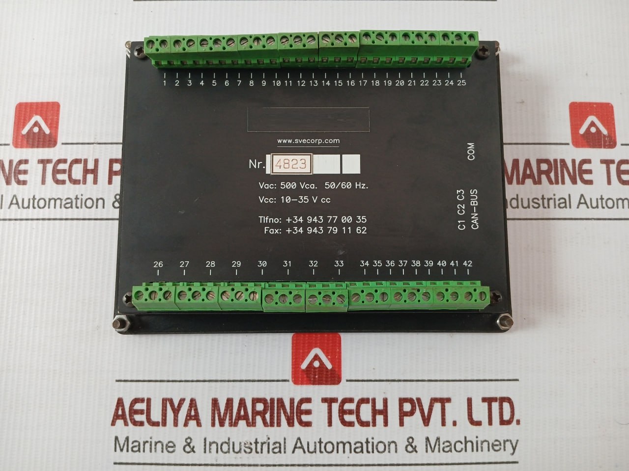 Industrial Control Unit 500 Vca 50/60Hz Sve Saf 822