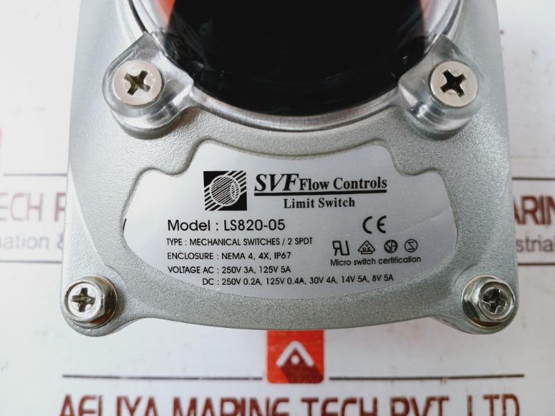 Svf Ls820-05 Position Monitoring Switch Mechanical Spdt Ac/dc Voltage