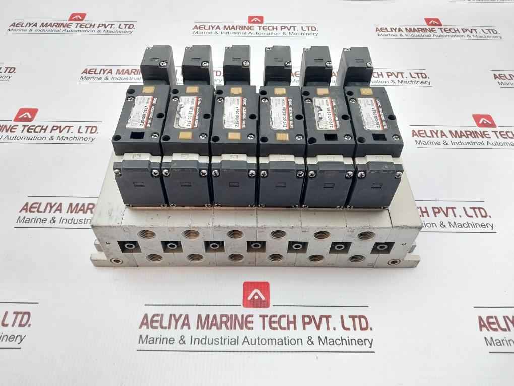 Svy 3000 Solenoid Valve Manifold Assembly Smc Vfs3100-5Fz 0.1-1 Mpa
