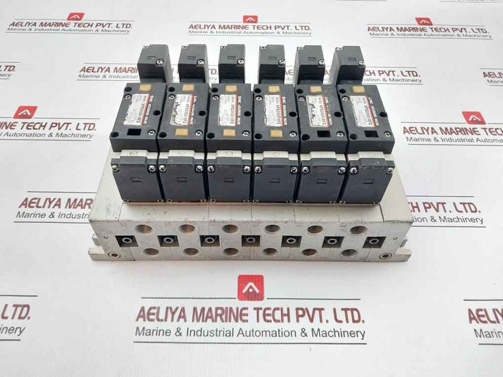Svy 3000 Solenoid Valve Manifold Assembly Smc Vfs3100-5Fz 0.1-1 Mpa