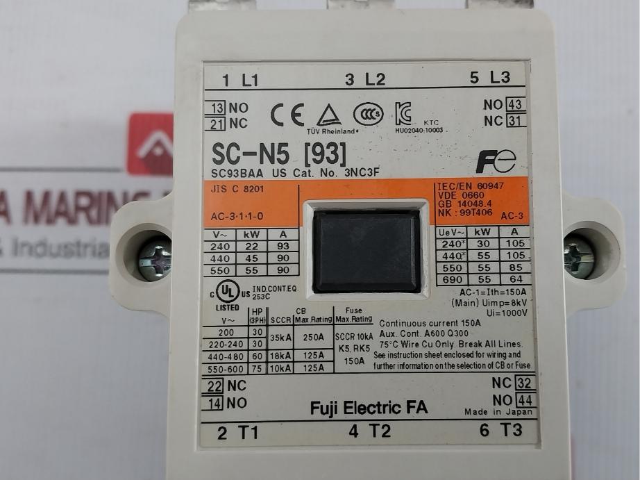 Sw-n5-2E-Electromagnetic-Switch-With-Thermal-Overload-Relay-Fuji-Electric-208839-10