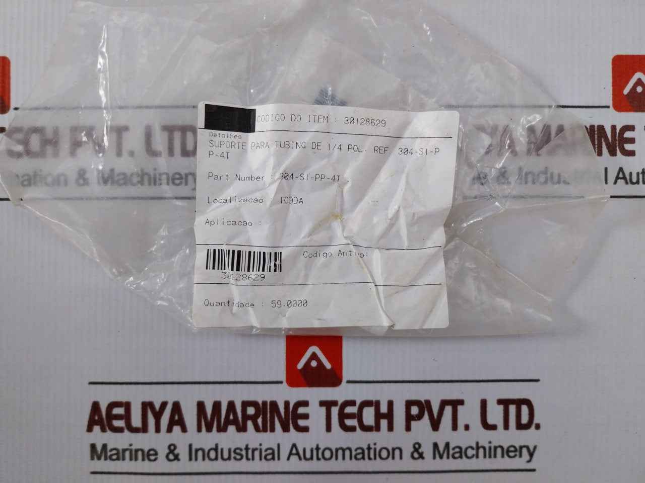 Swagelok 304-s1-pp-4T Bolted Plastic Clamp Tube Support Kit 1/4