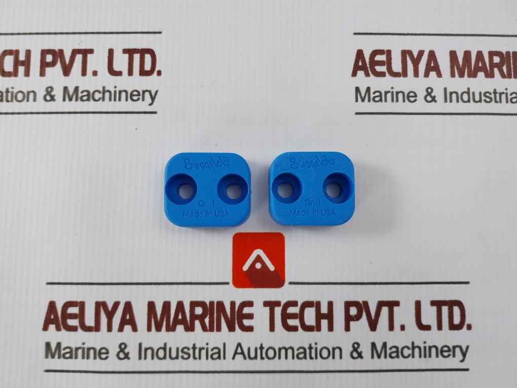 Swagelok 304-s1-pp-4T Bolted Plastic Clamp Tube Support Kit 1/4