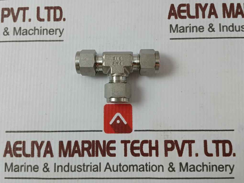 Swagelok 316 A92 Union Tee 3/8 Tube Fitting 316 A92/316 A22 1930472-06