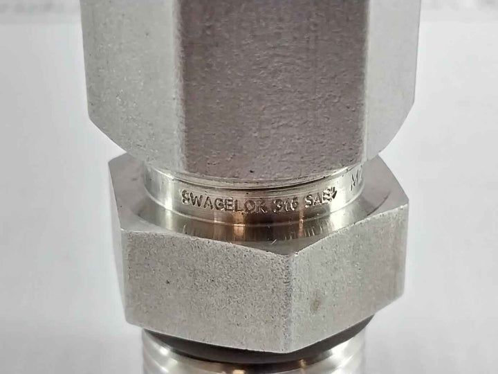 Swagelok 316 Sae Male Fitting Or Connector For Hptu System Test Panel 1920406-0808