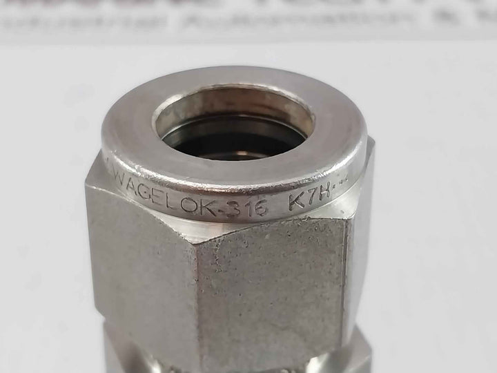 Swagelok 316 Sae Male Fitting Or Connector For Hptu System Test Panel 1920406-0808