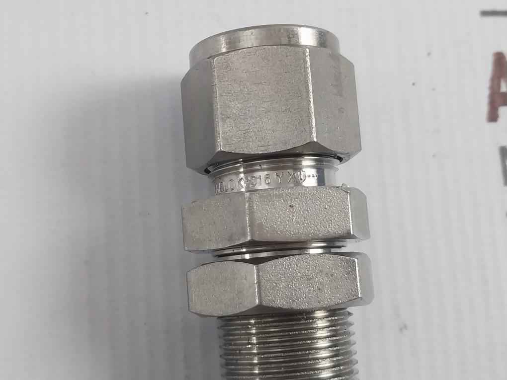 Swagelok 316 Stainless Steel 1/2" Union Type Bulkhead Tube Fittings 1920439-08