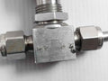 Swagelok C39084 Stainless Steel Integral Bonnet Needle Valve Tube Fitting