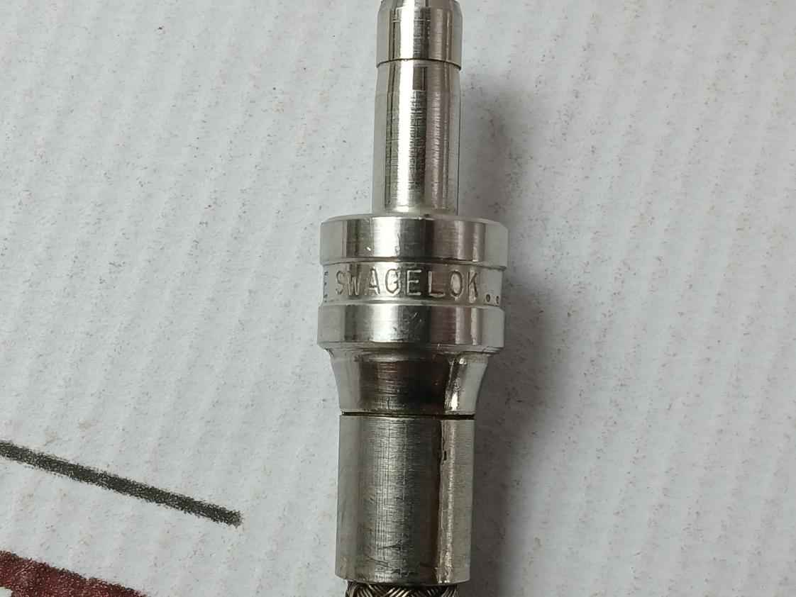 Swagelok Ptfe 316 Stainless Steel Braided Hose Assembly