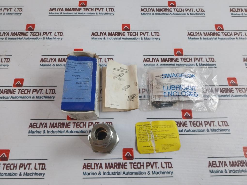 Swagelok SS-18MO-R-28M Reducer Tube Fitting 316 TUVA278/13 BC2