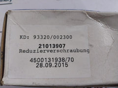 Swagelok SS-18MO-R-28M Reducer Tube Fitting 316 TUVA278/13 BC2