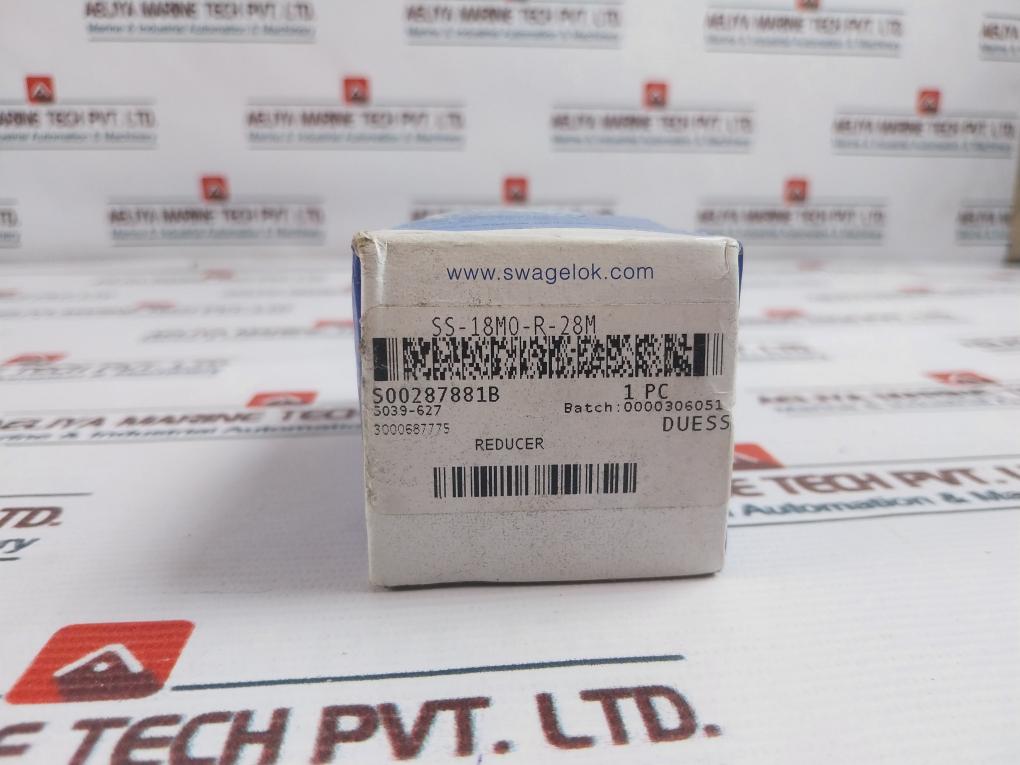 Swagelok SS-18MO-R-28M Reducer Tube Fitting 316 TUVA278/13 BC2