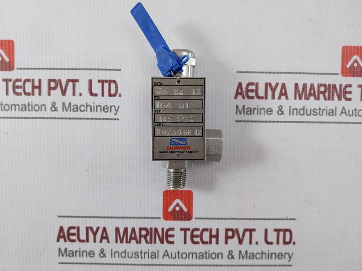 Swagelok Ss-4R3A5-rt Pressure Relief Valve