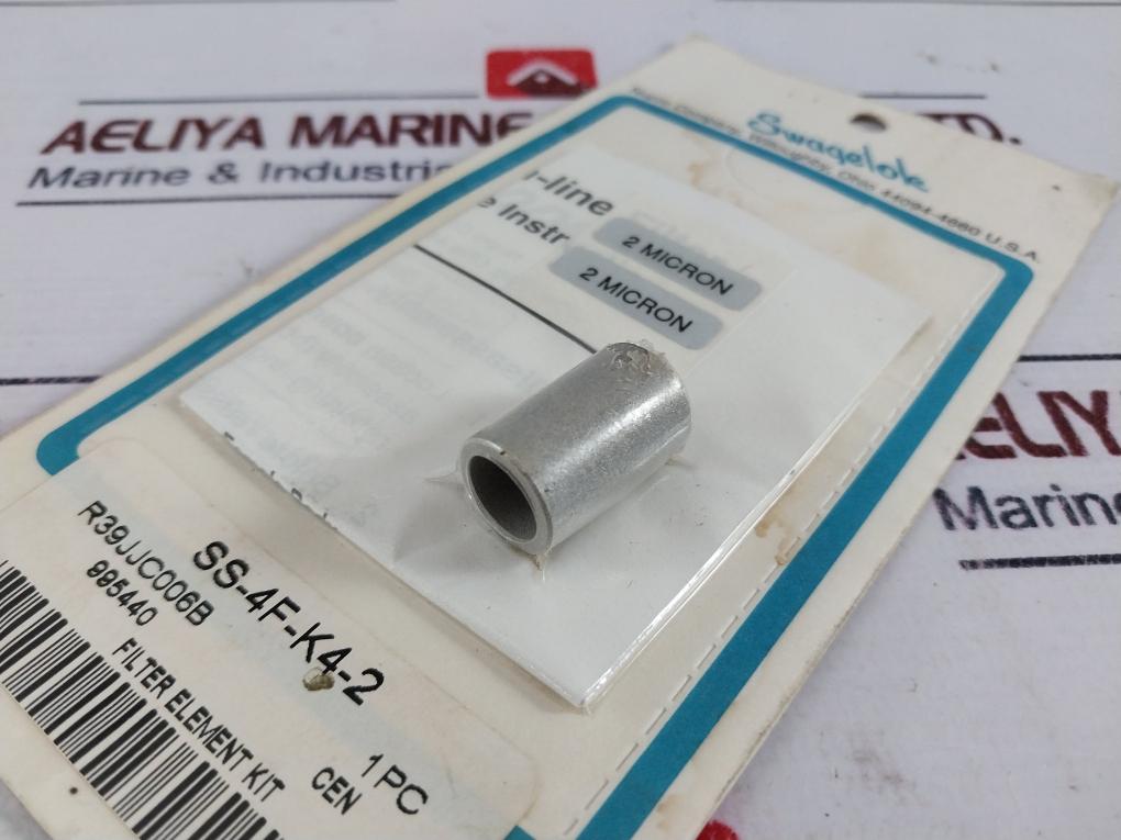 Lot of 2x Swagelok SS-4F-K4-2 Micron Filter Element Kit 2 R39JJC006B