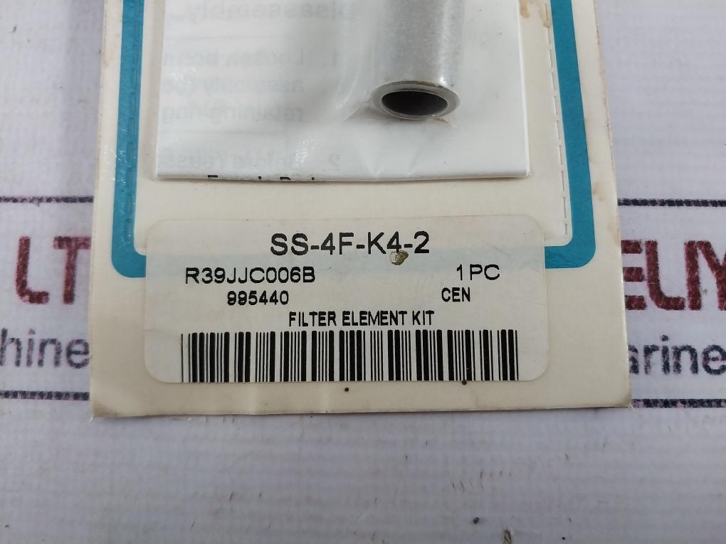 Lot of 2X Swagelok SS-4F-K4-2 Micron Filter Element Kit 2 R39JJC006B