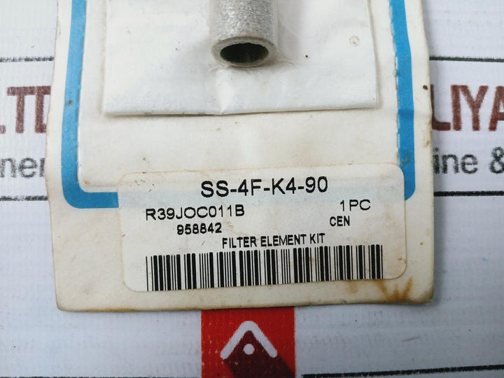 Swagelok Ss-4f-k4-90 Filter Element Kit, 90 Micron