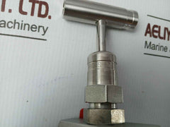 Swagelok Ss-5Pdms8 Stainless Steel Rising Plug Screwed-bonnet Needle Valve