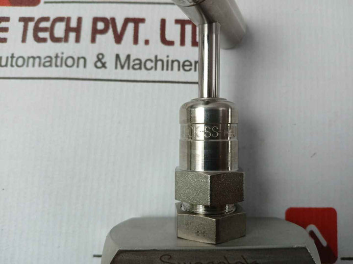 Swagelok Ss-5Pdms8 Stainless Steel Rising Plug Screwed-bonnet Needle Valve