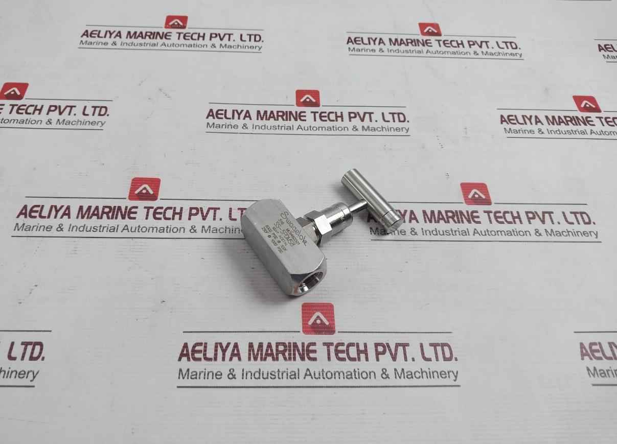 Swagelok Ss-5Pdms8 Stainless Steel Rising Plug Screwed-bonnet Needle Valve