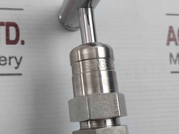 Swagelok Ss-5Pdms8 Stainless Steel Rising Plug Screwed-bonnet Needle Valve