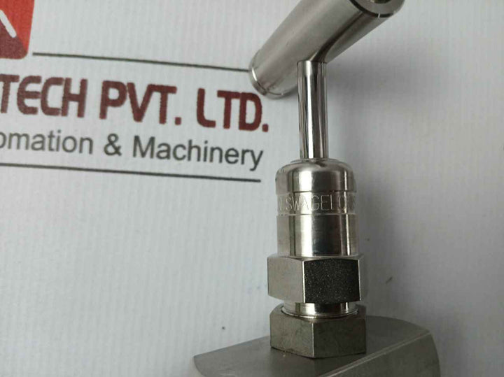 Swagelok Ss-5Pdms8 Stainless Steel Rising Plug Screwed-bonnet Needle Valve