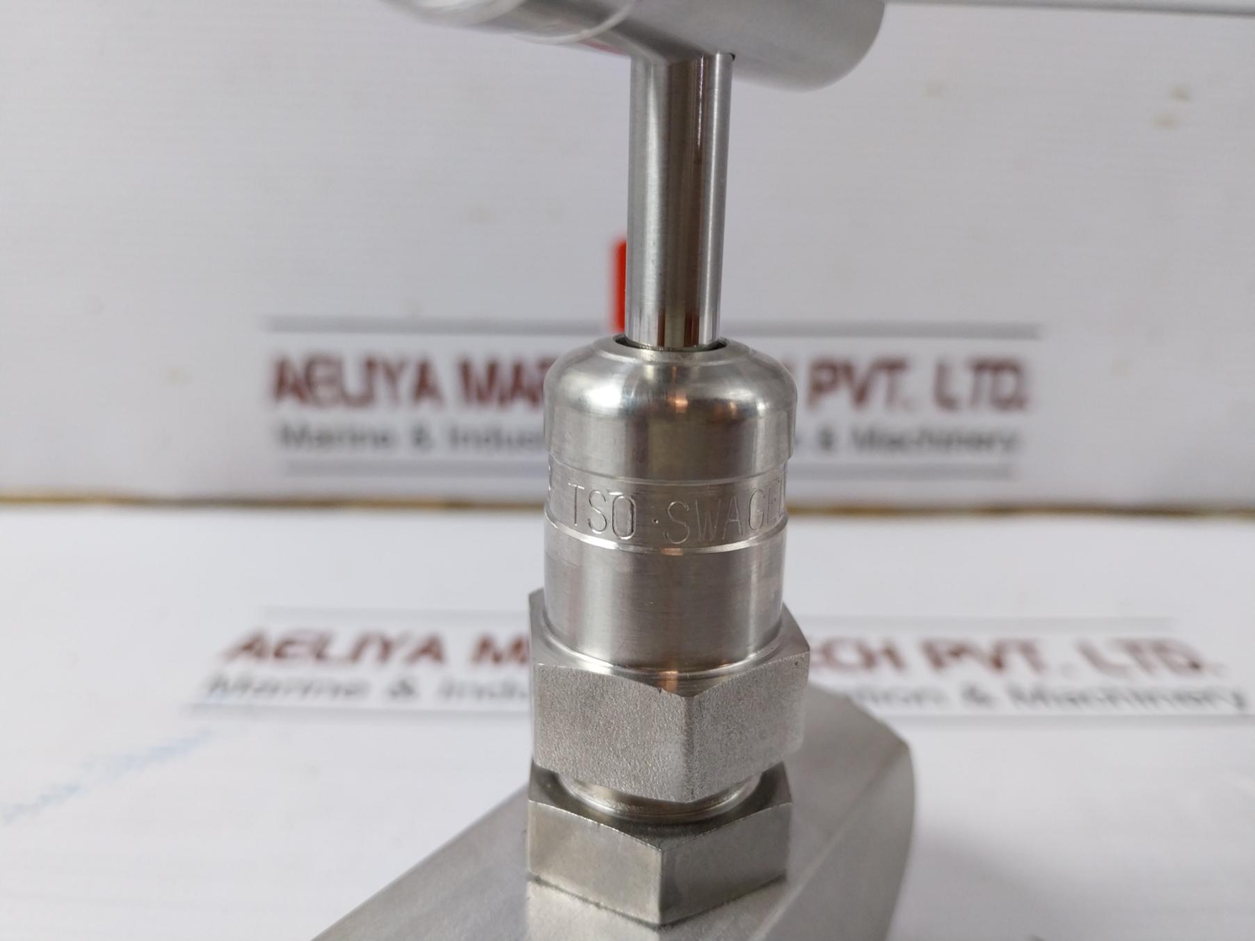 Swagelok Ss-5Pdms8 Stainless Steel Rising Plug Screwed-bonnet Needle Valve 6000