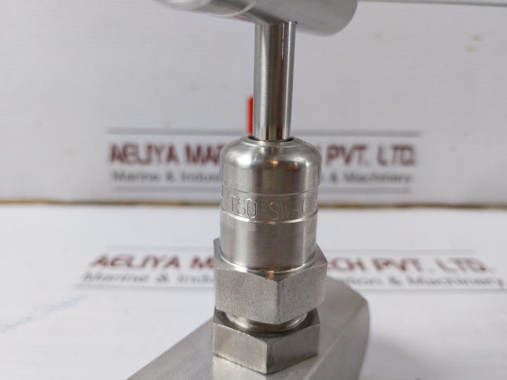 Swagelok Ss-5Pdms8 Stainless Steel Rising Plug Screwed-bonnet Needle Valve 6000