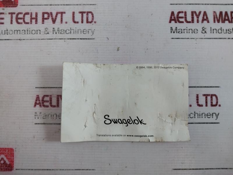 Swagelok Ss-65Tsw12P High-pressure Ball Valve 155212001 2200 Psig 6.8 Bar 22.2Mm