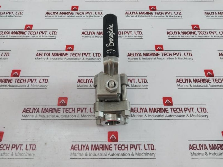 Swagelok Ss-65Tsw12P High-pressure Ball Valve 155212001 2200 Psig 6.8 Bar 22.2Mm