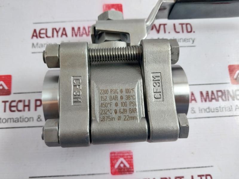 Swagelok Ss-65tsw12p Valve - 2200 Psig @ 100°f 906159001 Sw12p