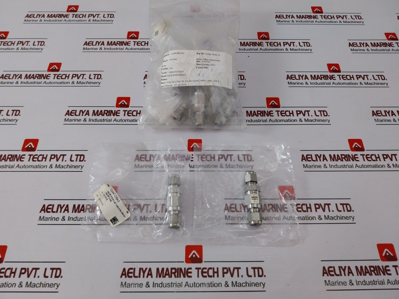 Swagelok Ss-chs4-5 Check Valve, 1/4 Inch Tube, 5 Psi Crk, 316 Stainless Steel