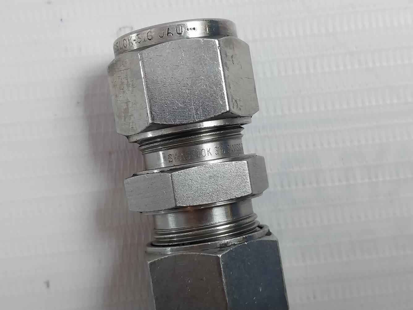 Swagelok Tuv 278/97 Straight Union For Tubing