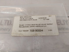 Swagelok Ss-chs8-25 Check Valve 1/2 Tube 2065093800