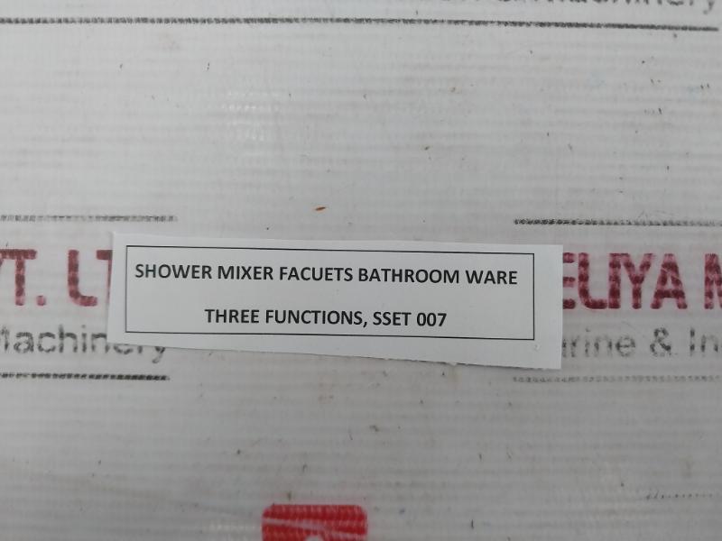 SWES Shower Valve Mixer Faucet Three Functions SSET 007